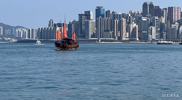 Hong Kong harbour